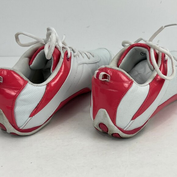 A.Co Sneakers Running Shoes Size 8 White Lace Up Round Toe Flat Heel - Picture 4 of 6